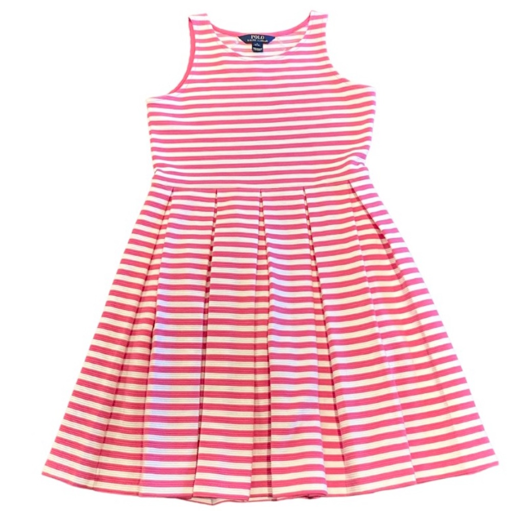 Polo fit and flare dress